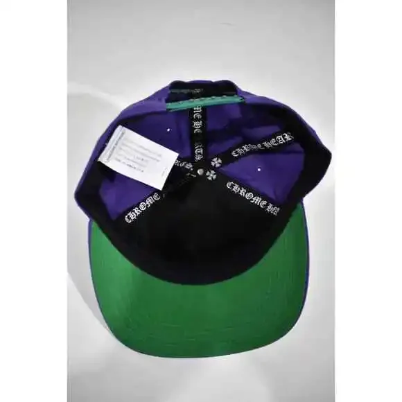 Chrome Hearts CH Logo Trucker Purple Green Baseball Cap Snapback Adjustable Hat